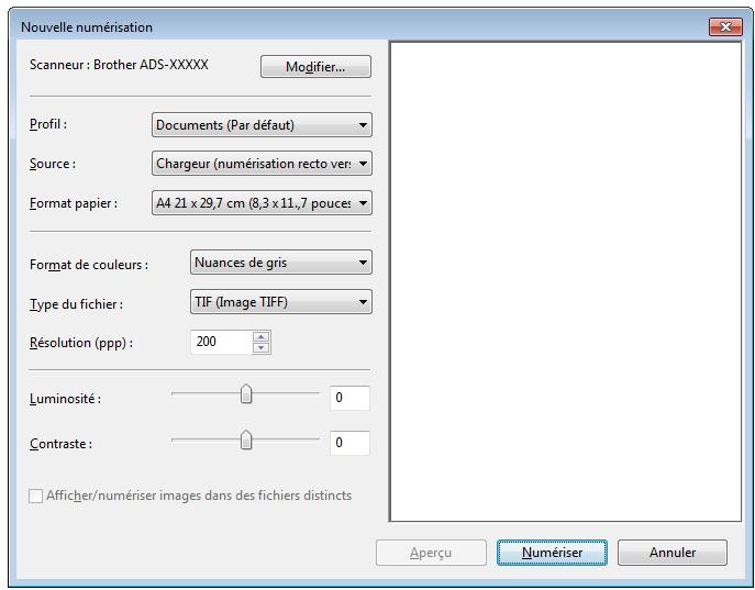 BROTHER ADS1100WUN1 - Numériser avec la galerie de photos Windows® ou la fonction Télécopie et numérisation de Windows® - 1