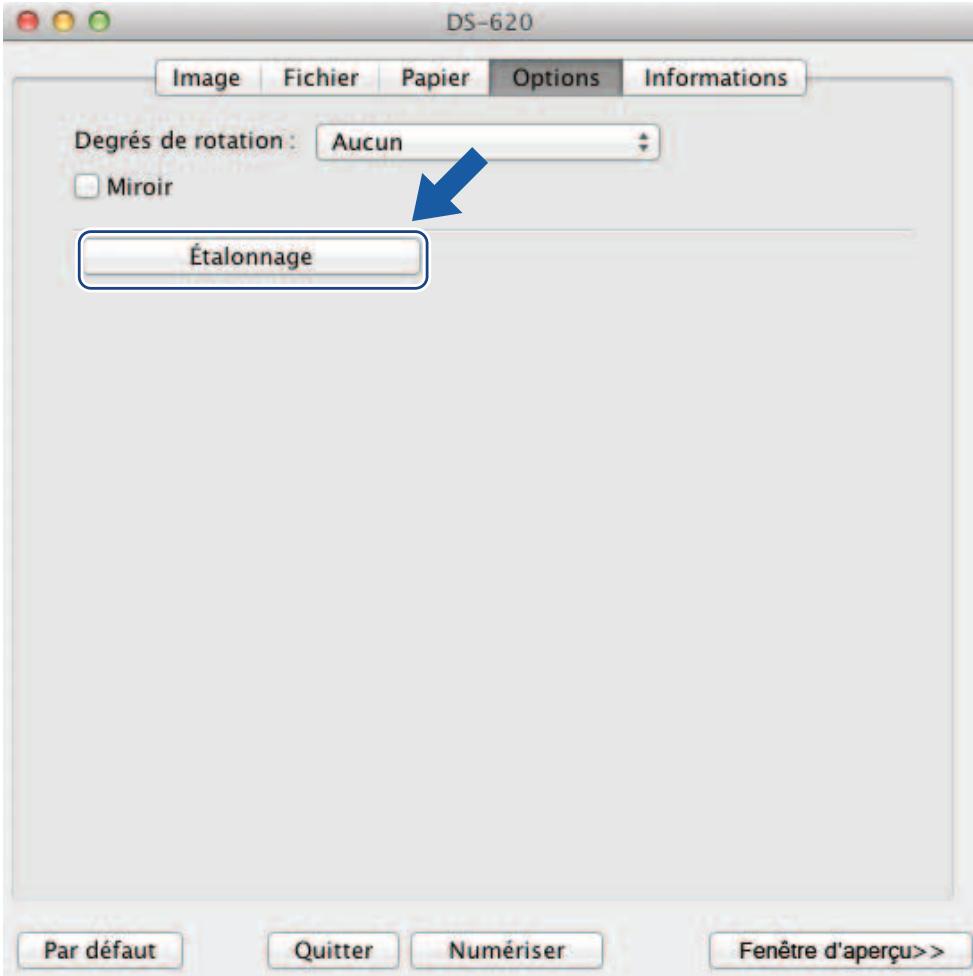 BROTHER DS-720D - Étalandage via un logiciel (Macintosh) - 2