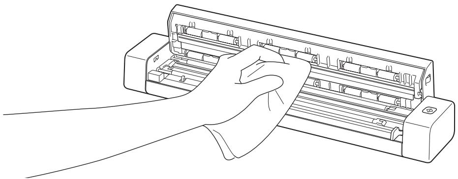 BROTHER DS-720D - Nettoyage de l'intérieur du scanner - 2