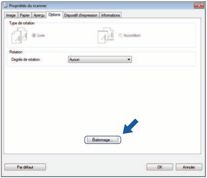 BROTHER DS720D - Étalandage via un logiciel (Windows®) - 2