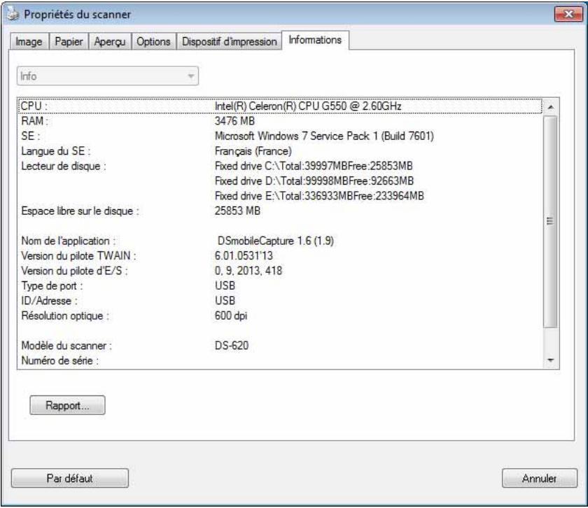 BROTHER DS720D - Informations - 1