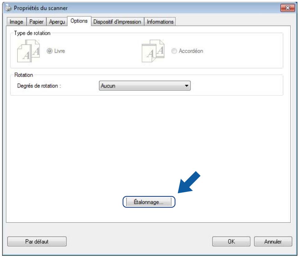 BROTHER DS920DW - Étalandage via un logiciel (Windows®) - 2