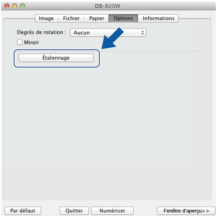 BROTHER DS920DW - Étalandage via un logiciel (Macintosh) - 2