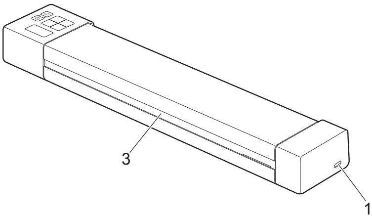 BROTHER DS920DW - Arrière - 2