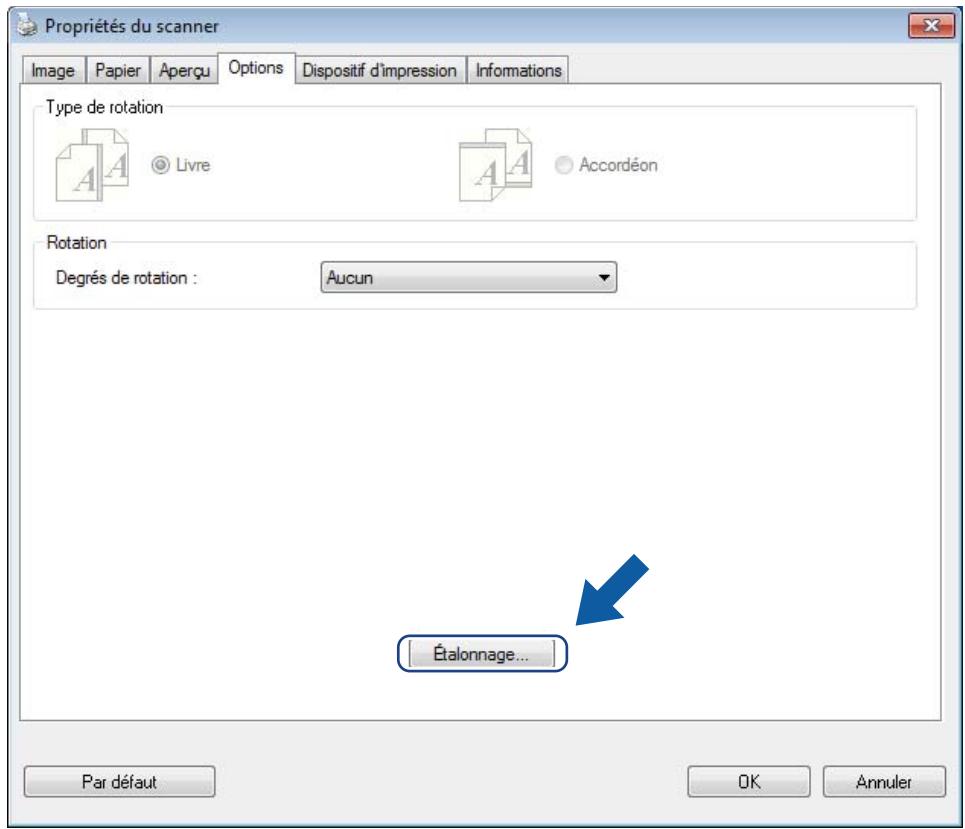 BROTHER DS-920DW - Étalandage via un logiciel (Windows®) - 2
