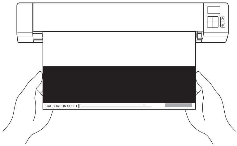 BROTHER DS-920DW - Étalonnage depuis le panneau de commande - 1