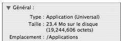 APPLE MAC MINI CORE I5 A 2,5 GHZ - En cas de problème avec l'ouverture d'une application - 1