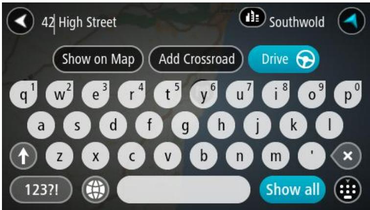 TOMTOM GO 6000 - Planifier un parcours à l'aide de la fonction de recherche - 5