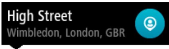 TOMTOM GO 6000 - Ajouter un emplacement à partir de Mes adresses - 1