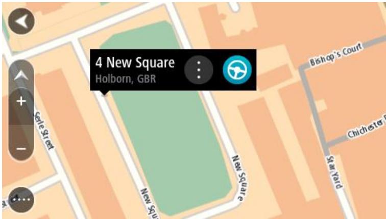 TOMTOM GO 6000 - Planifier un parcours à l'aide de la carte - 2