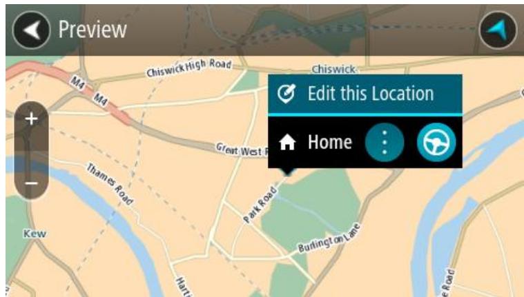 TOMTOM GO 6000 - Modifier l'emplacement de votre domicile - 1