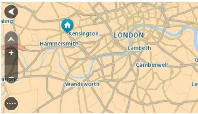 TOMTOM GO 6000 - Planifier un parcours à l'aide de la carte - 1