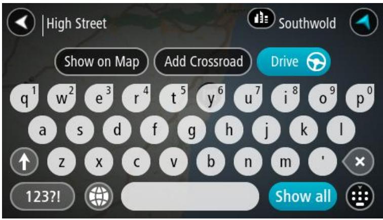 TOMTOM GO 6000 - Planifier un parcours à l'aide de la fonction de recherche - 4