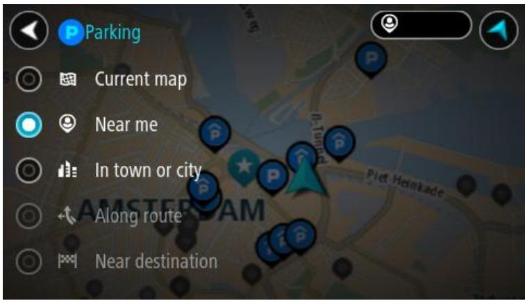 TOMTOM GO 6000 - Trouver un parking - 6