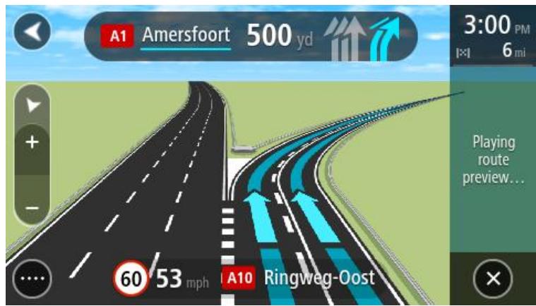 TOMTOM GO 6000 - Guidage avancé sur changement de voie - 1