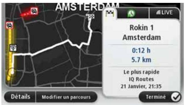 TOMTOM GO LIVE 1005 - Planifier un parcours - 7