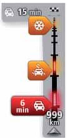 TOMTOM GO LIVE 1005 - Utilisation des infos traffic - 1