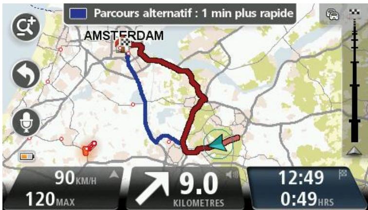 TOMTOM START 25M - Parcours alternatives - 1
