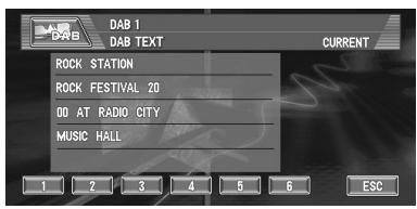 PIONEER AVIC-X1R) - Appuyez de manière prolongée sur la touche DISP pour afficher les étiquettes dynamiques. - 1