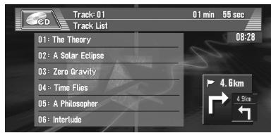 PIONEER AVIC-X1R) - Comment afficher chaque menu - 1