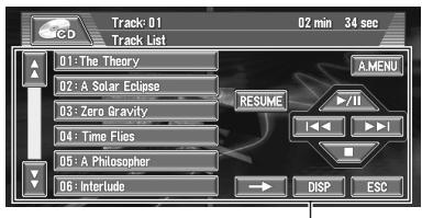 PIONEER AVIC-X1R) - Comment afficher chaque menu - 5