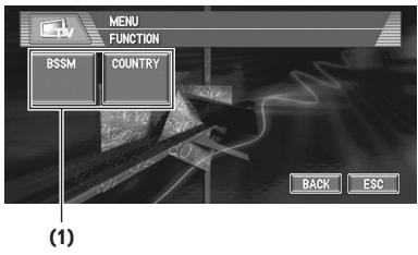 PIONEER AVIC-X1R) - Commande avancée du tuner TV - 1