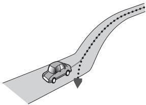 PIONEER AVIC-X1R) - Situations susceptibles de provoquer des erreurs de positionnement - 12