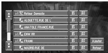 PIONEER AVIC-X1R) - Edition des informations relatives à un lieu - 1