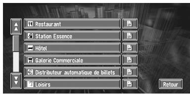 PIONEER AVIC-X1R) - Effleurez la catégorie ou - 2
