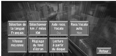 PIONEER AVIC-X1R) - Options système - 1