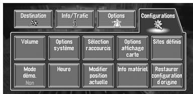 PIONEER AVIC-X1R) - Icones de carte : - 3