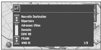 PIONEER AVIC-X1R) - Dites "Nouvelle Destination". - 1