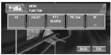 PIONEER AVIC-X1R) - Etat de l'icone AS (support d'announce) (par ex : icône Traffic) - 6