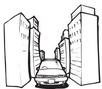 PIONEER AVIC-X1R) - Lorsque le positionnement par GPS est impossible - 3