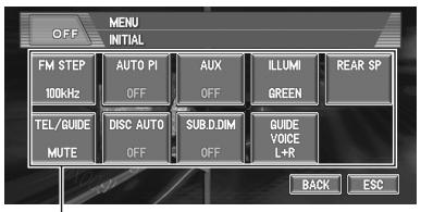 PIONEER AVIC-X1R) - Ajustement des régles initiaux - 1