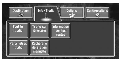 PIONEER AVIC-X1R) - Menu principal - 2