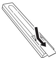 PIONEER A-20 - Open the rear lid. - 1