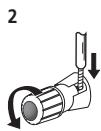 PIONEER A20 - Connecting speaker cables - 2