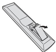 PIONEER A30 - Open the rear lid. - 2