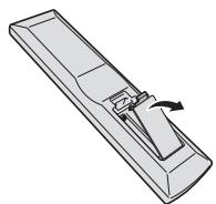 PIONEER A30 - Abra la tapa posterior. - 2