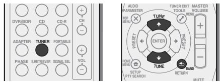 PIONEER VSX-322-K - Pour écouter la radio - 1