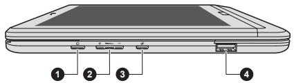 TOSHIBA SATELLITE U920T-10J - Illustration 3-3 Ordinateur vu de gauche - 1