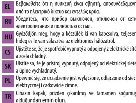 DELONGHI VVX1660 DUALVAP - Contents - 25