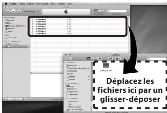 OLYMPUS DM-5 - Transférer un fichier musical vers l'enregistreur - 2