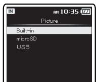OLYMPUS DM-5 - Effacement d'une image - 6