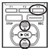OLYMPUS DM-5 - Modification de l'horaire - 3
