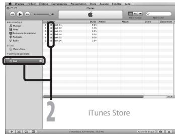 OLYMPUS DM-5 - Transférer un fichier musical vers l'enregistreur - 1
