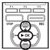 OLYMPUS DM-5 - Réglage [Memory Select]: - 1