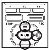 OLYMPUS DM-5 - Effacement d'une image - 3
