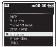 OLYMPUS DM-5 - Lors de la recherche en utilisant la recherche [Browse] - 2